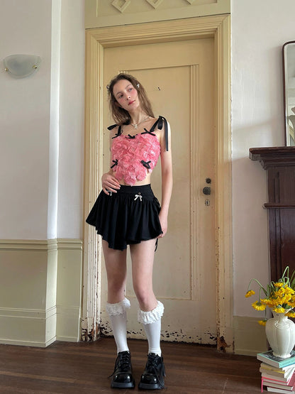 Ballet Skirt with Detachable Layers and Safety Shorts