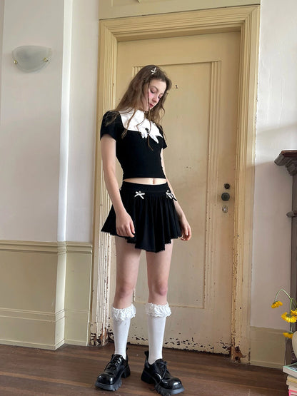 Ballet Skirt with Detachable Layers and Safety Shorts