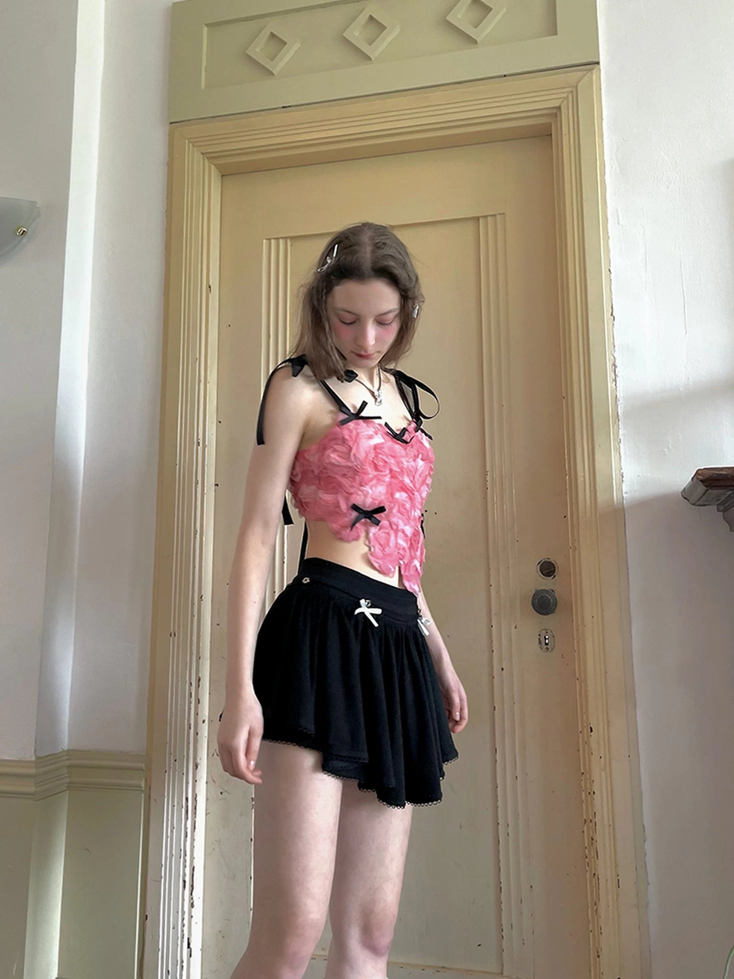 Ballet Skirt with Detachable Layers and Safety Shorts