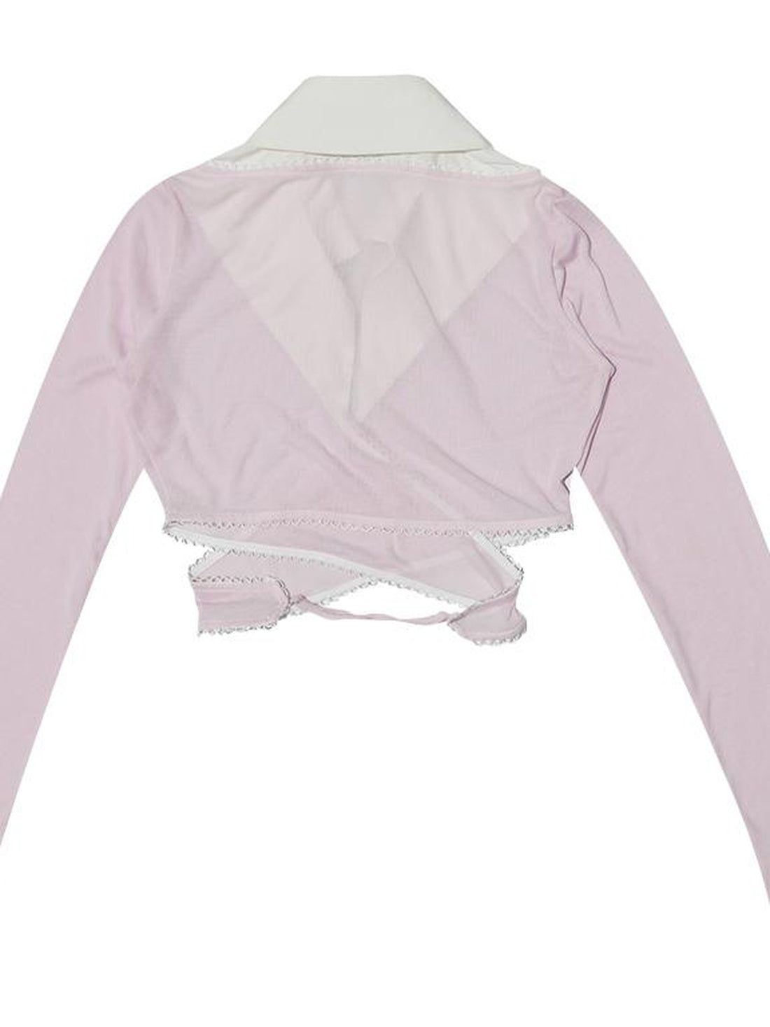 Daytoday Butterfly Lace Up Crossover Ballet Top