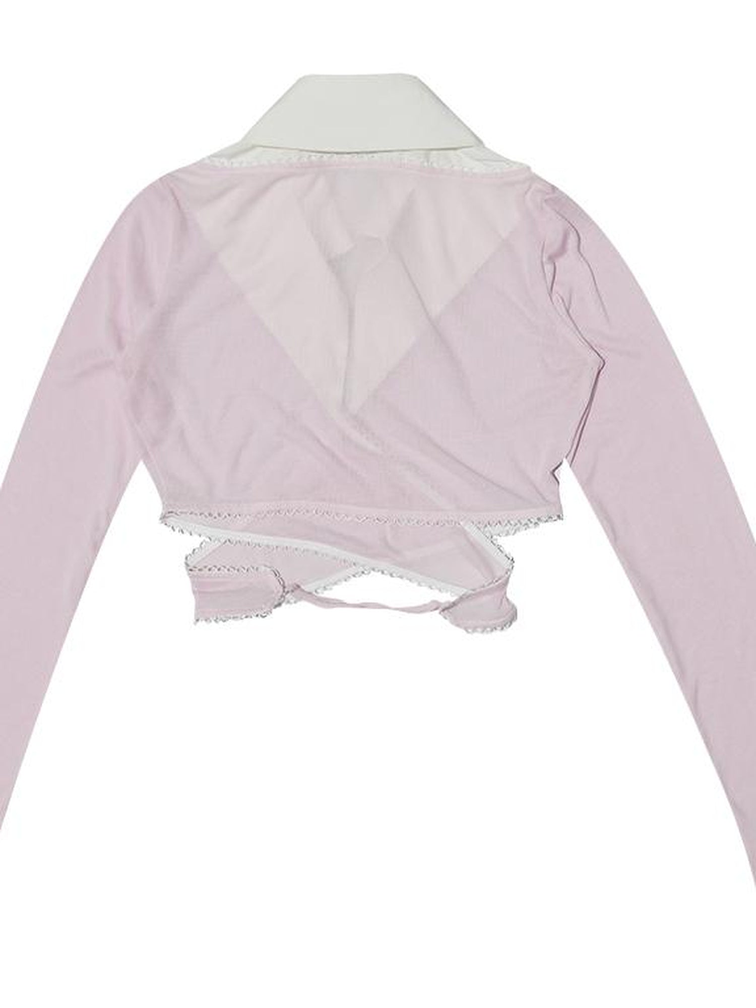 Daytoday Butterfly Lace Up Crossover Ballet Top