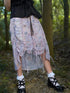 Daytoday Butterfly Print Drawstring Skirt