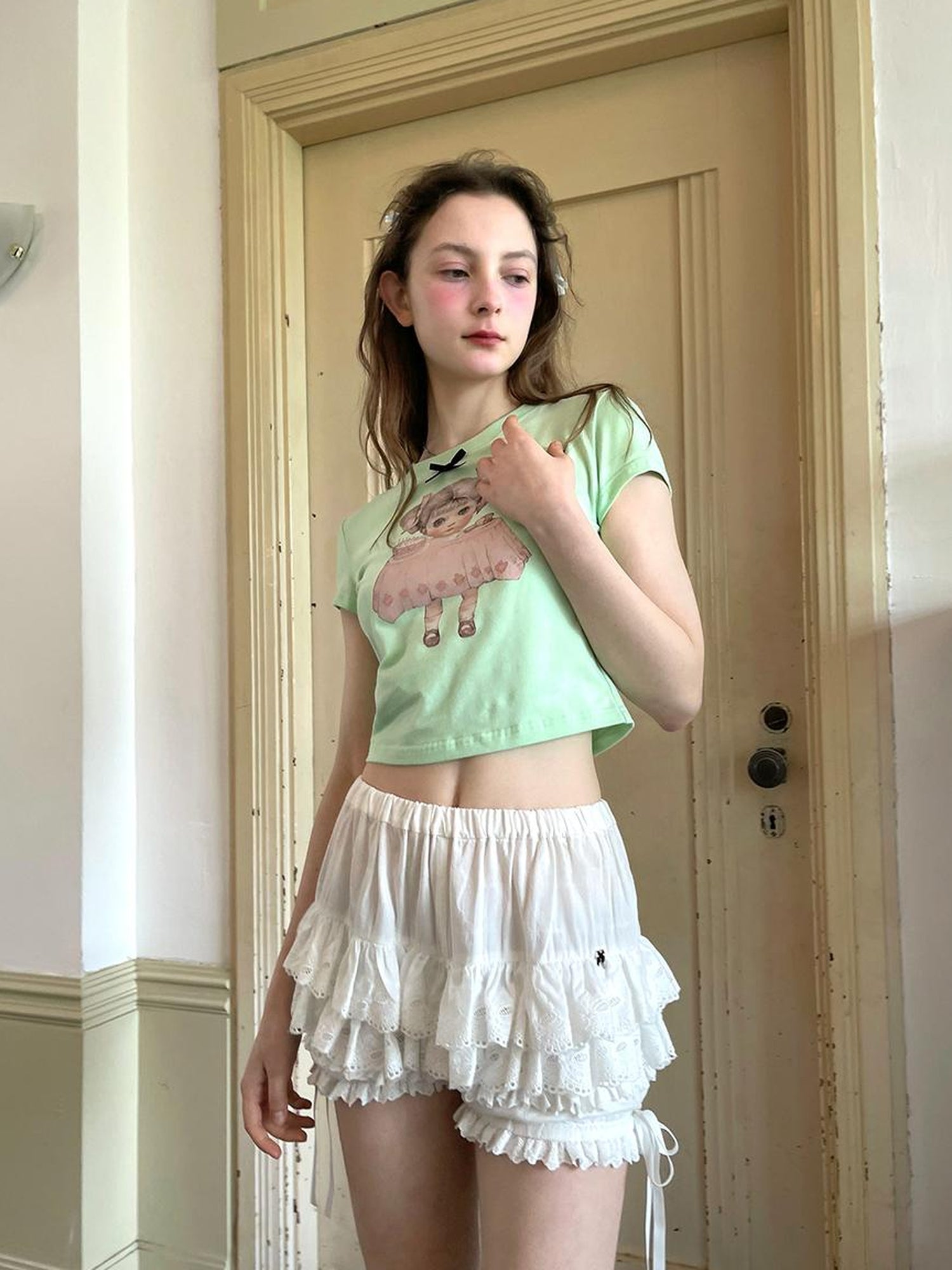 Daytoday Cotton Angel Tee Soft Breathable Casual Fit