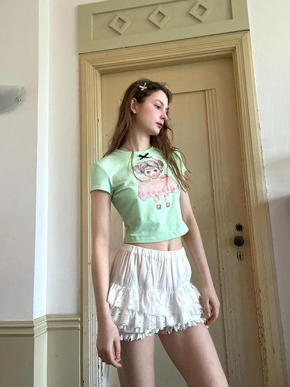 Daytoday Cotton Angel Tee Soft Breathable Casual Fit