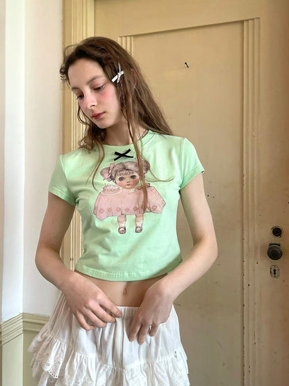 Daytoday Cotton Angel Tee Soft Breathable Casual Fit