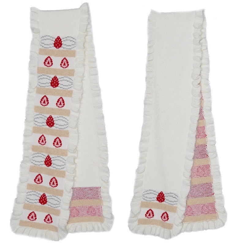 Daytoday_Cream_Strawberry_Jacquard_Ruffle_Women&