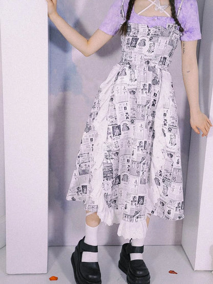 Cross Strap Camisole Knit Vest