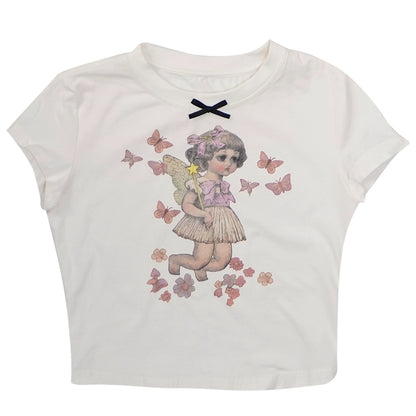 Daytoday_Cute_Fairy_T_Shirt_Angel_Tears_Rude_Fish_Collab_V_Neck_Long_Sleeve_MISSTT