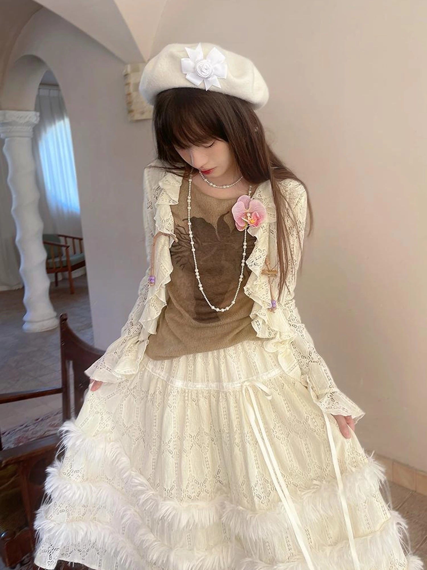 Day To Day Iris Gradient Knit Top