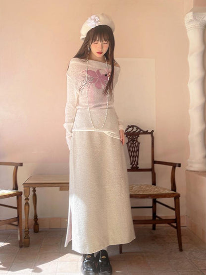 Daytoday Day To Day Iris Gradient Knit Top