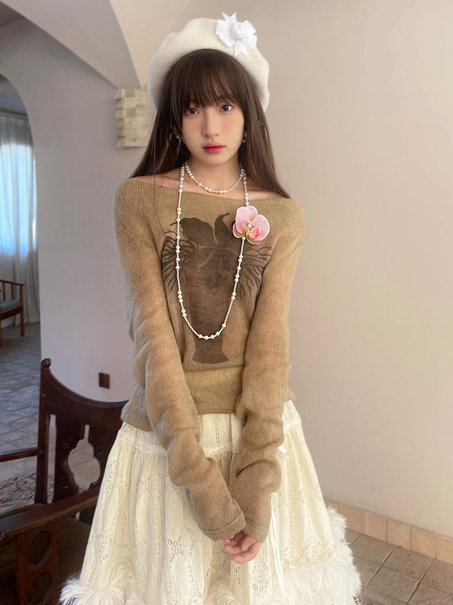 Daytoday Day To Day Iris Gradient Knit Top