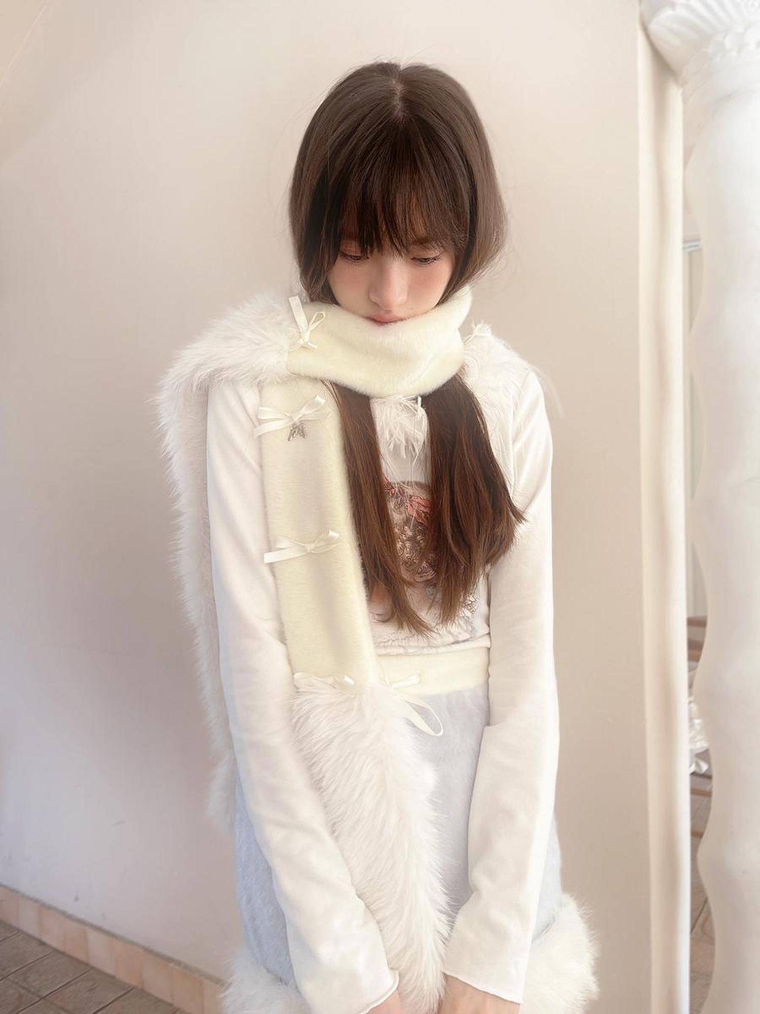 Daytoday Day To Day Whimsical Garden Scarf With Bow