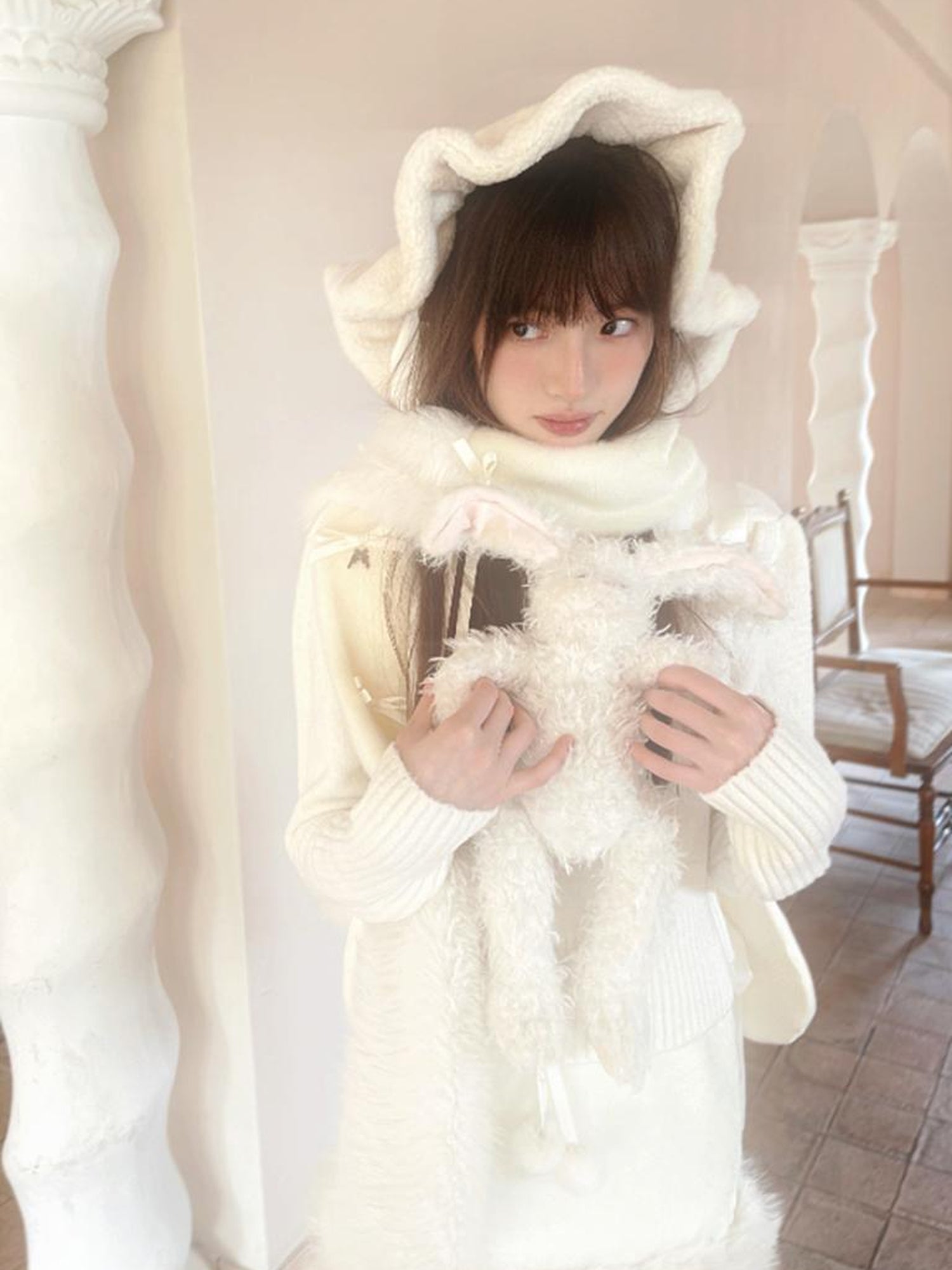 Daytoday Day To Day Whimsical Garden Scarf With Bow