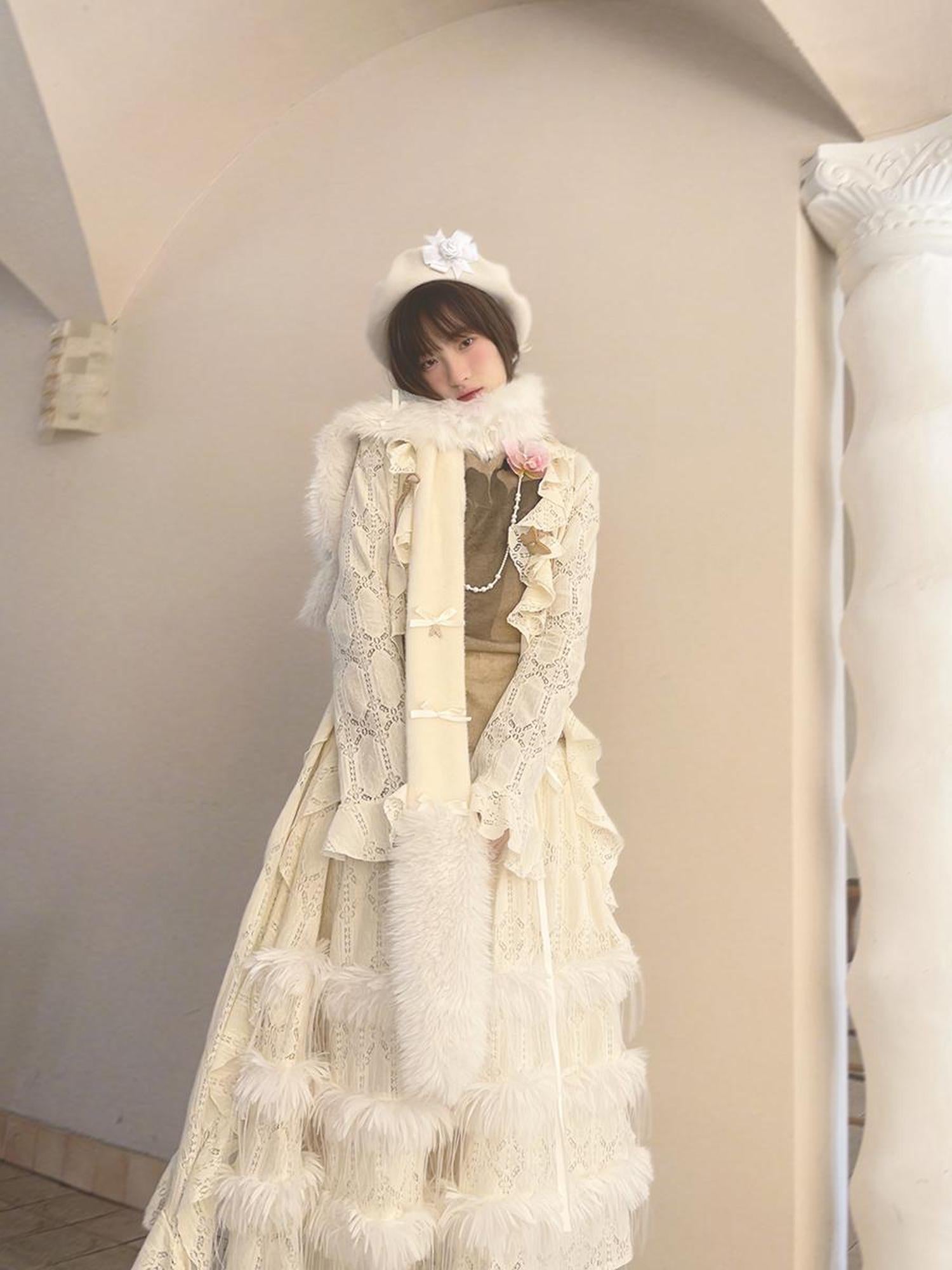 Daytoday Day To Day Whimsical Garden Scarf With Bow