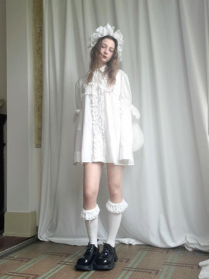 Daytoday Detachable Wing Sleeve Long Cross Shirt