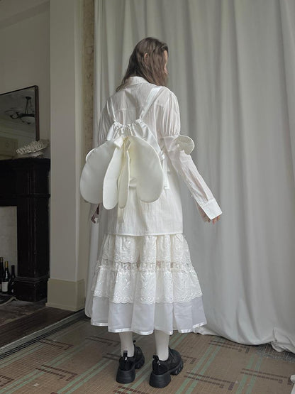Daytoday Detachable Wing Sleeve Long Cross Shirt