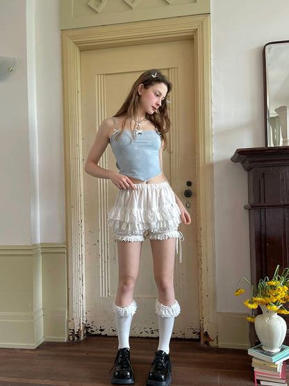Daytoday Detachable Wings Bear Print Cami Top