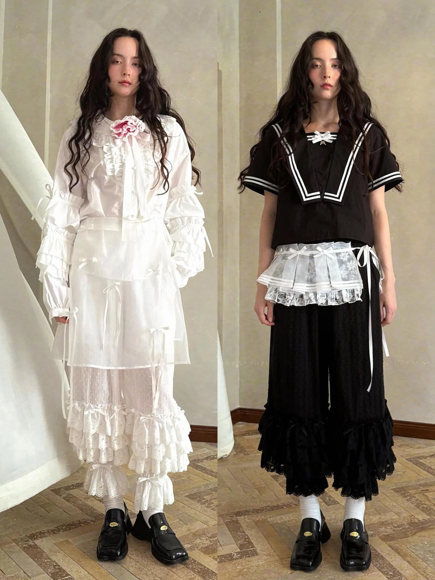 Fairy Tale Bubble Bloomers With Layered Bow