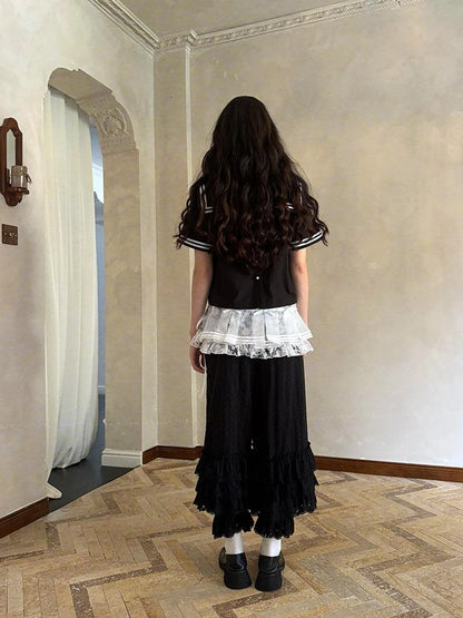 Fairy Tale Bubble Bloomers With Layered Bow