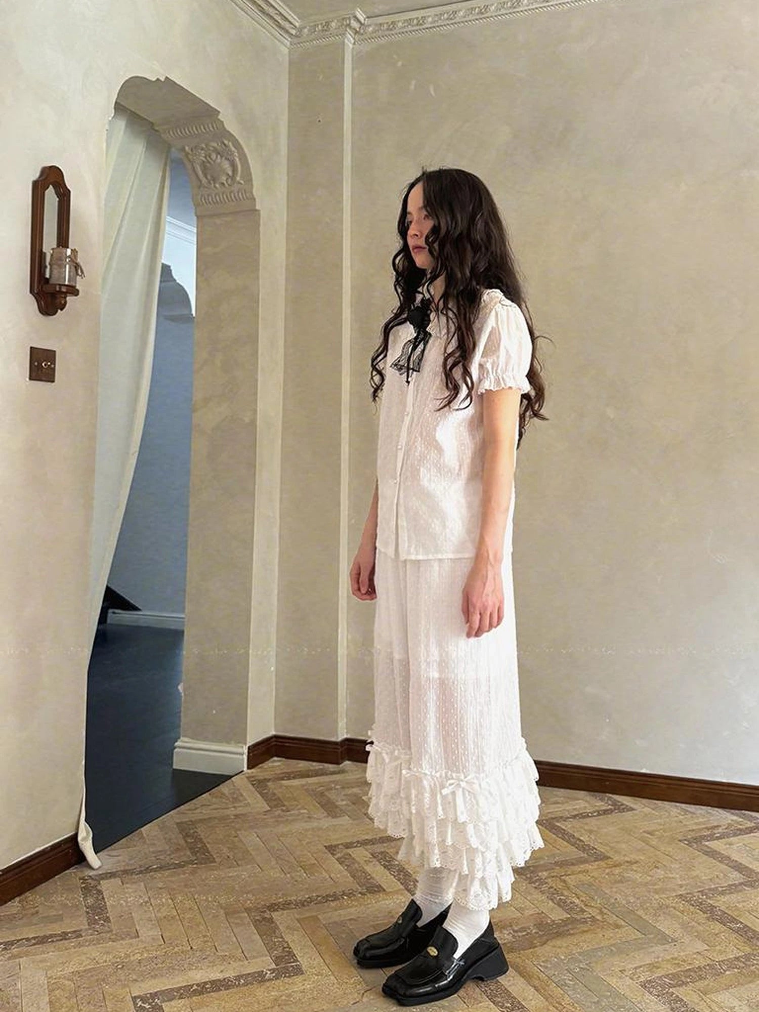 Fairy Tale Bubble Bloomers With Layered Bow