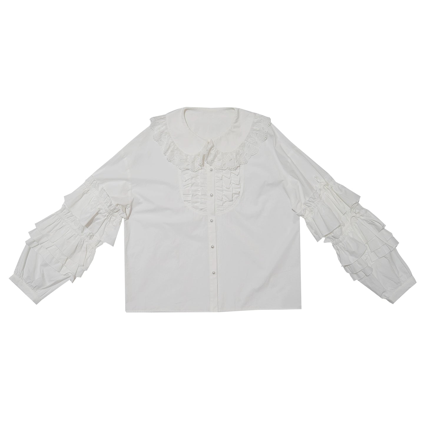 Daytoday_Fairy_Tale_Lace_Trim_Floral_Print_Blouse_V_Neck_T_Shirt_Long_Sleeve_MISSTT
