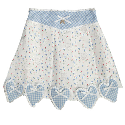 Daytoday_Floral_Lace_Pleated_Mini_Skirt_With_Angel_Tears_Print_MISSTT