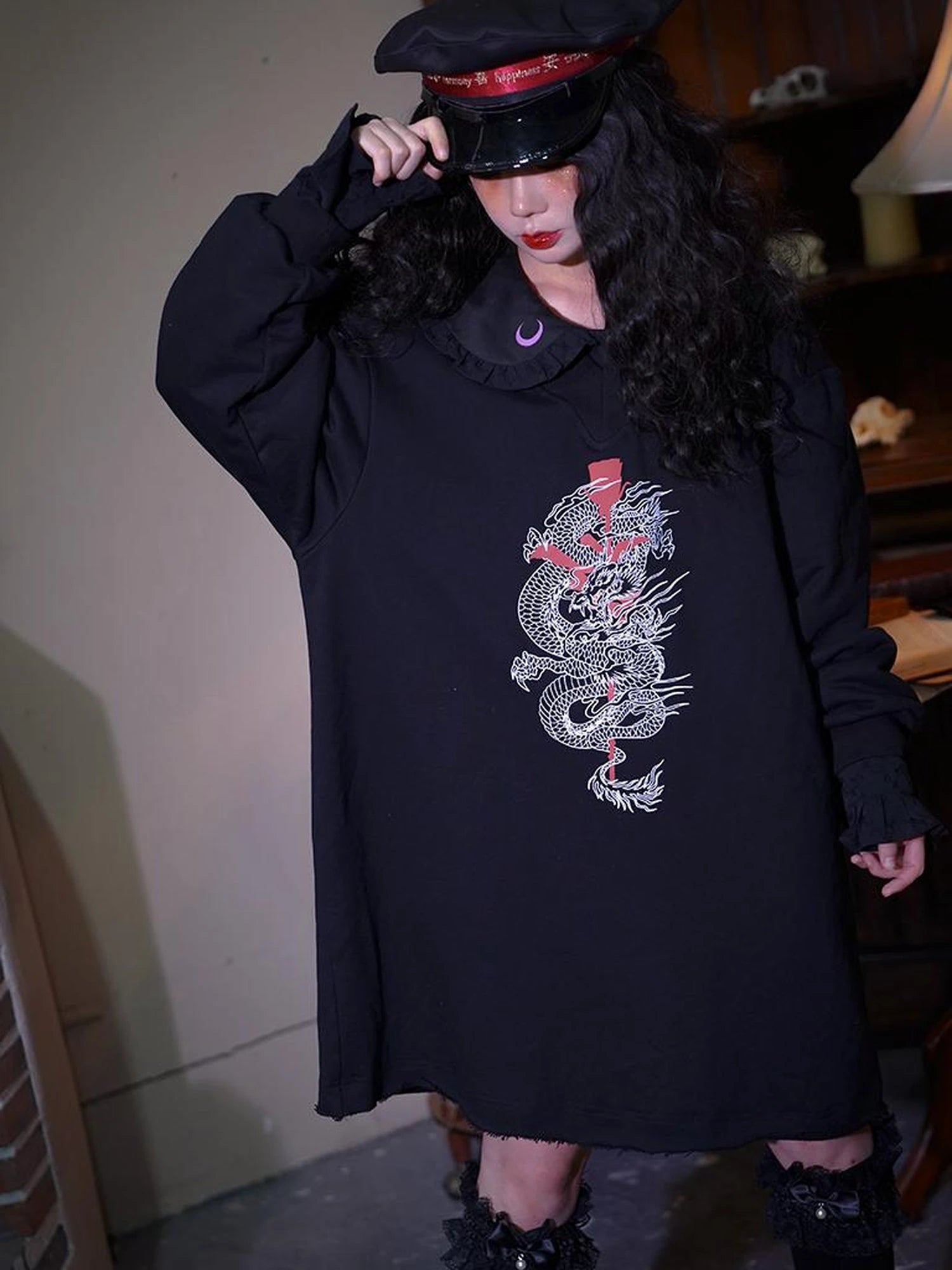 Harmony Embroidered Navy Cap