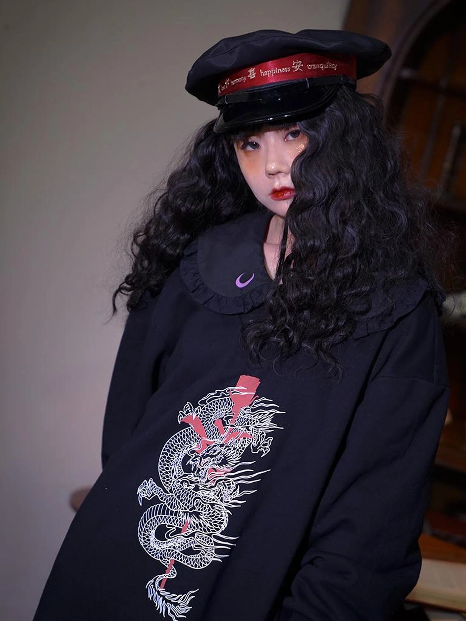 Harmony Embroidered Navy Cap