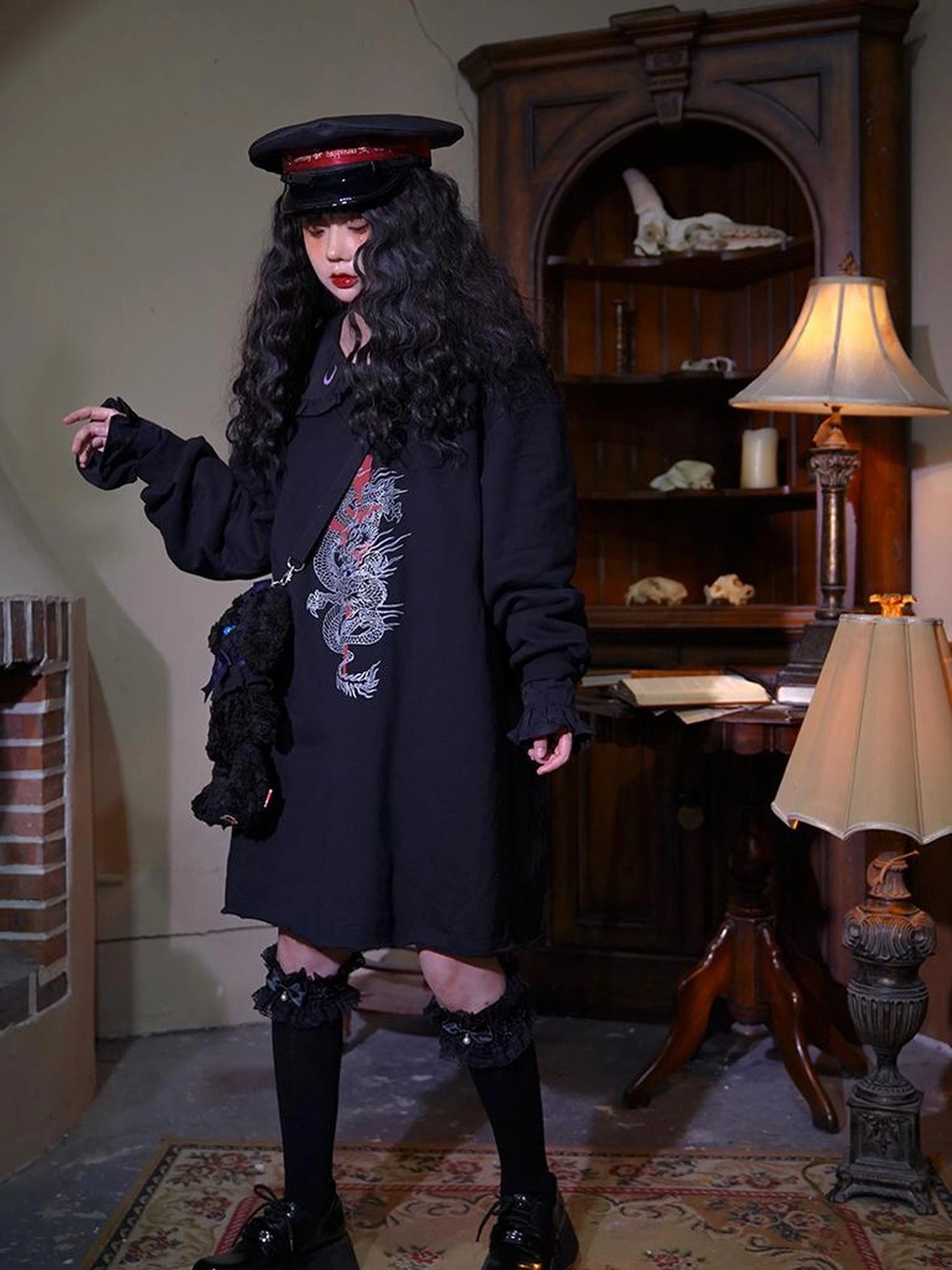 Harmony Embroidered Navy Cap