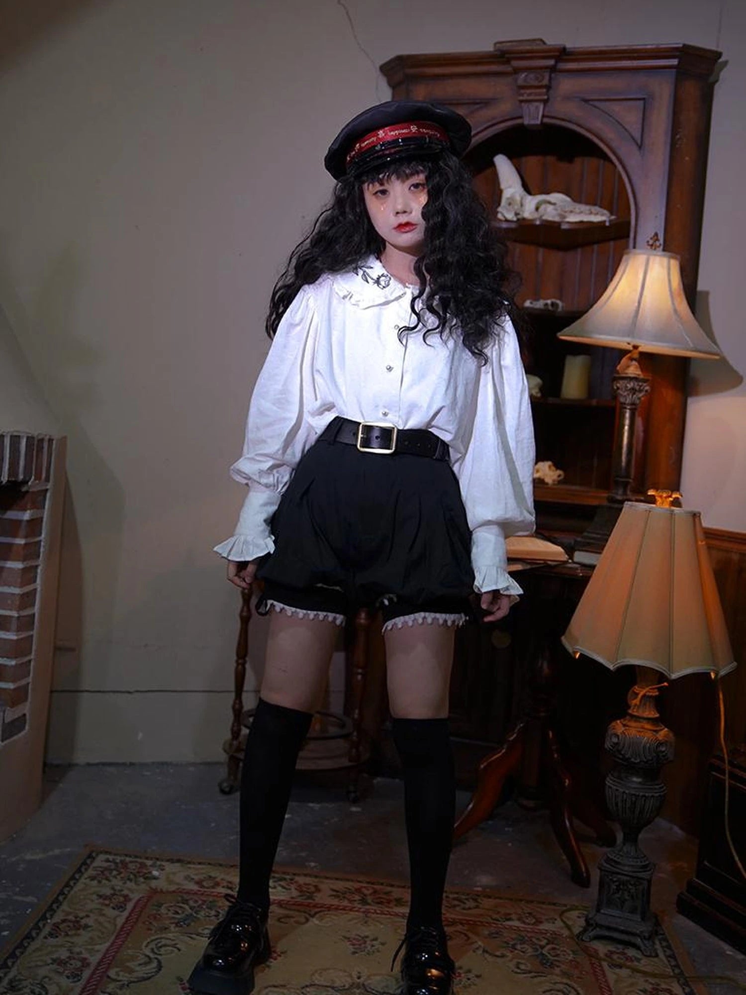 Harmony Embroidered Navy Cap