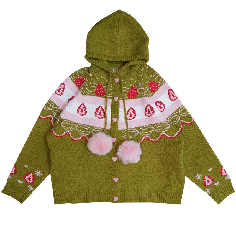 Daytoday_Hooded_Fair_Isle_Fruit_Jacquard_Women&