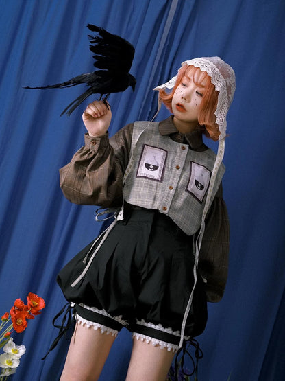 Lace Trim Bubble Shorts Day To Day Alchemy