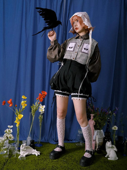 Lace Trim Bubble Shorts Day To Day Alchemy