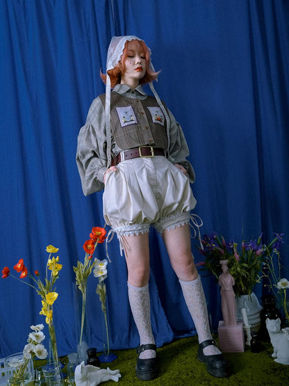 Daytoday Lace Trim Bubble Shorts Day To Day Alchemy