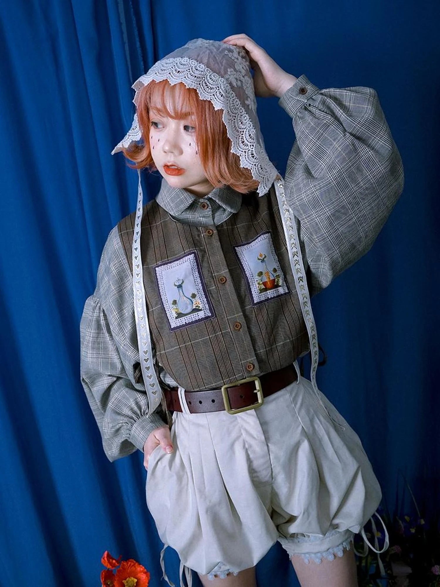 Lace Trim Bubble Shorts Day To Day Alchemy