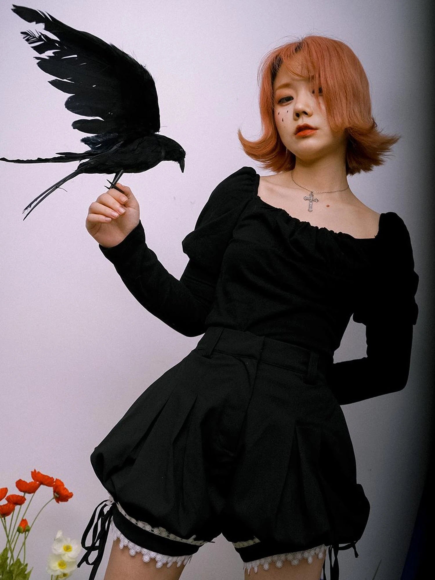 Lace Trim Bubble Shorts Day To Day Alchemy