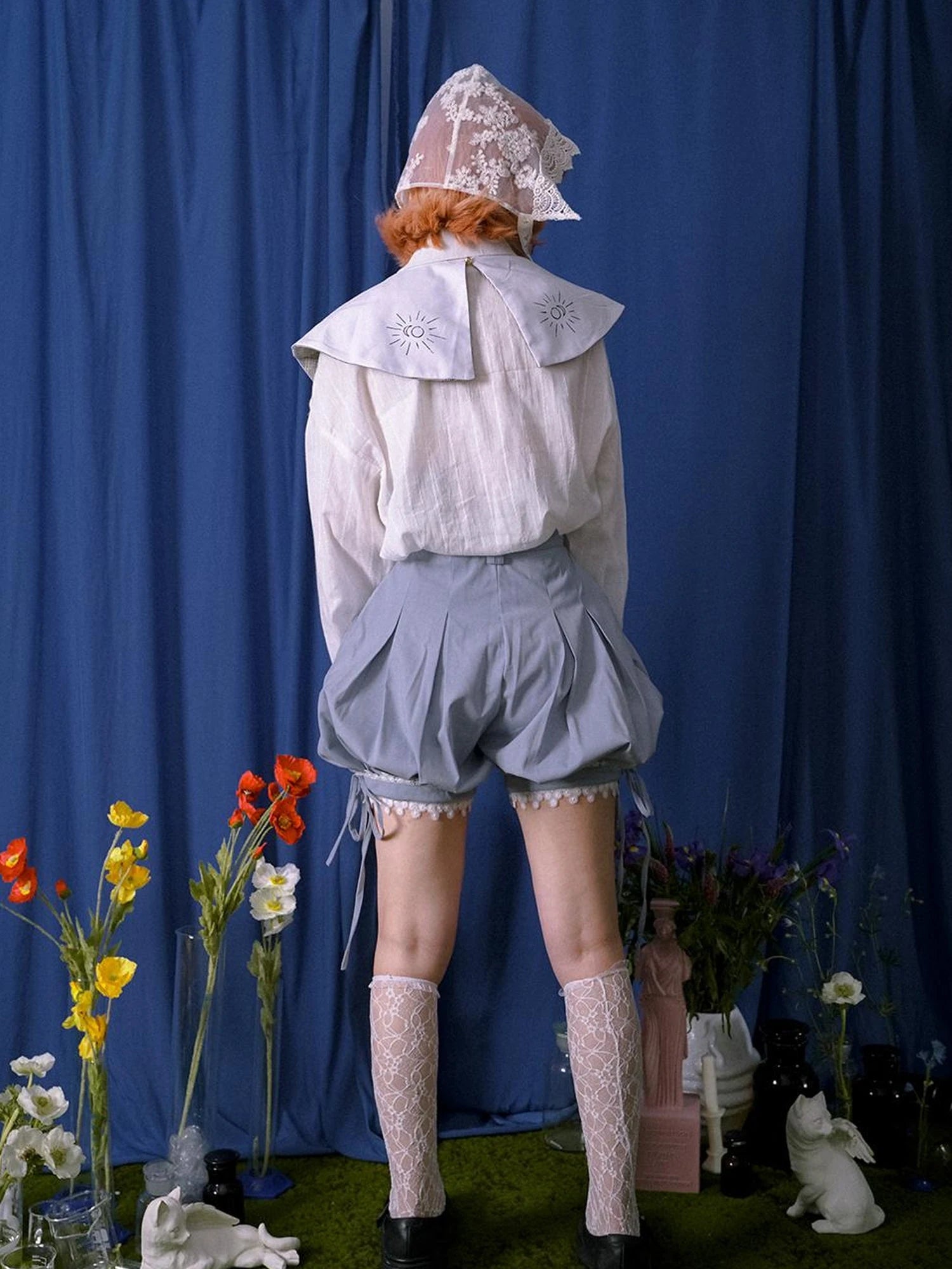 Lace Trim Bubble Shorts Day To Day Alchemy