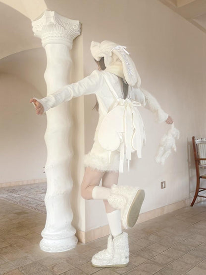 Daytoday Minimalist Straight Shoulder Round Neck Long Sleeve Women&