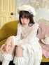 Daytoday Sheer Lace High Neck Long Sleeve Top