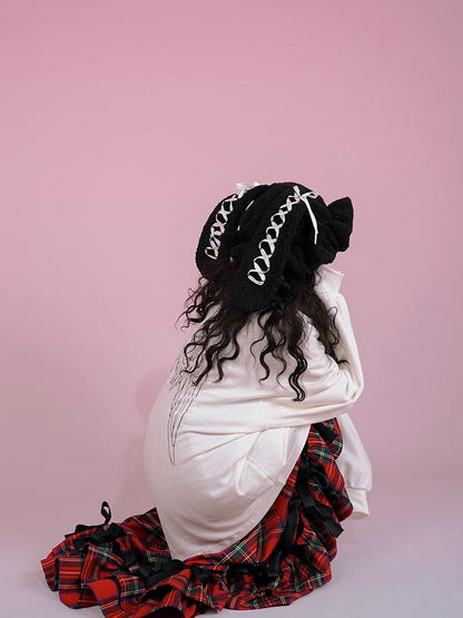 Daytoday Snow Country Bow Knot A Line Skirt