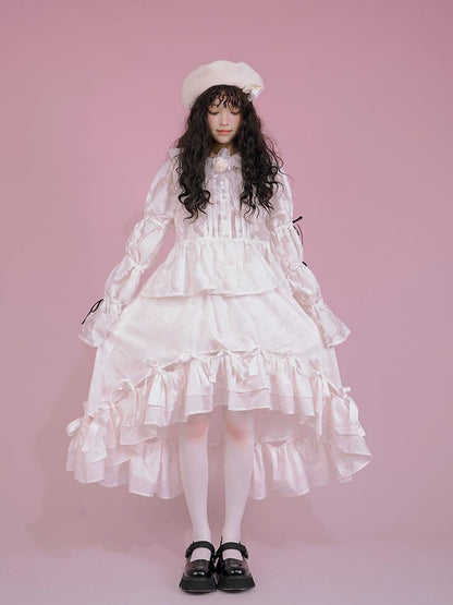 Daytoday Snow Country Bow Knot A Line Skirt