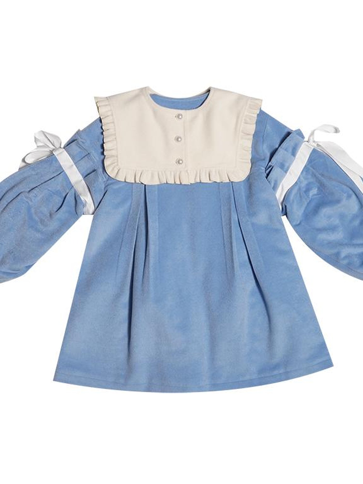 Daytoday Snow Country Girl Retro Bow Collar Wool Coat