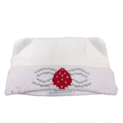 Daytoday_Strawberry_Cake_Jacquard_Foldable_Cat_Ear_Knitted_Women&
