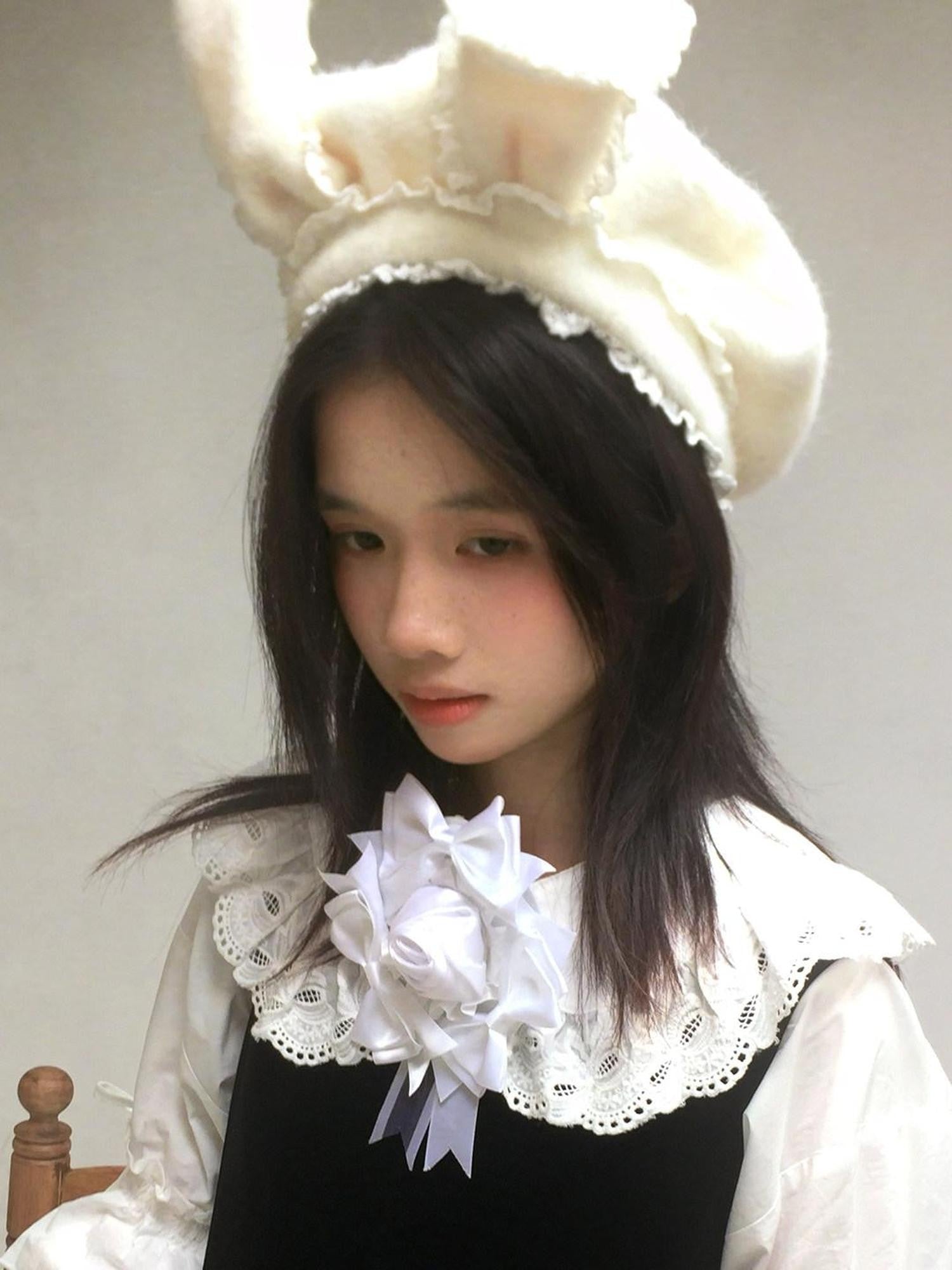 Daytoday Strawberry Rose Bow Original Design Women&