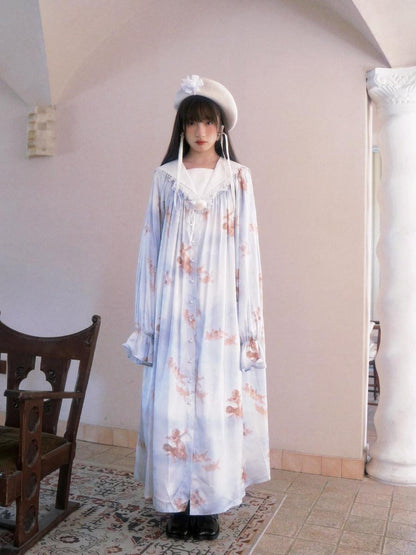Daytoday Surreal Garden Angel Print Jacquard Women&