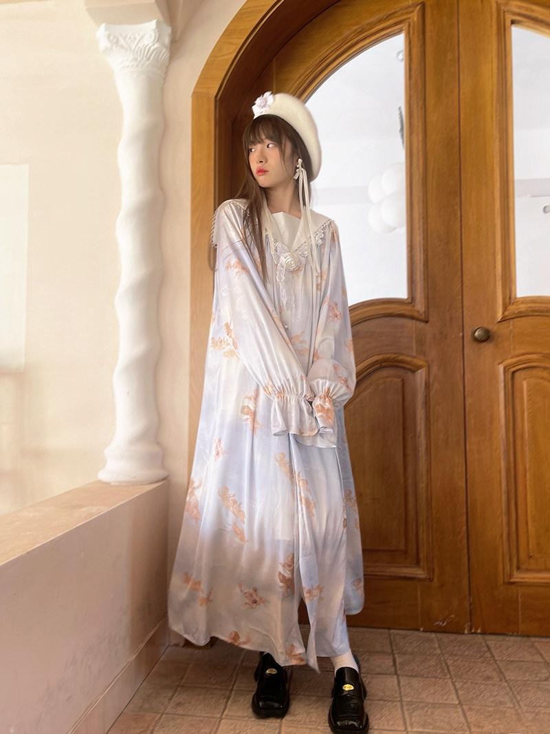 Daytoday Surreal Garden Angel Print Jacquard Women&