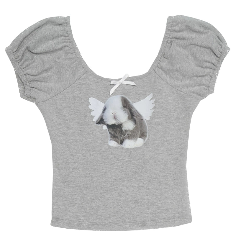 Daytoday_The_Cat_And_The_Angel_Cotton_Tee_V_Neck_T_Shirt_Long_Sleeve_MISSTT