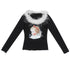 Daytoday_Vintage_Angel_Print_T_Shirt_With_Fur_Collar_MISSTT