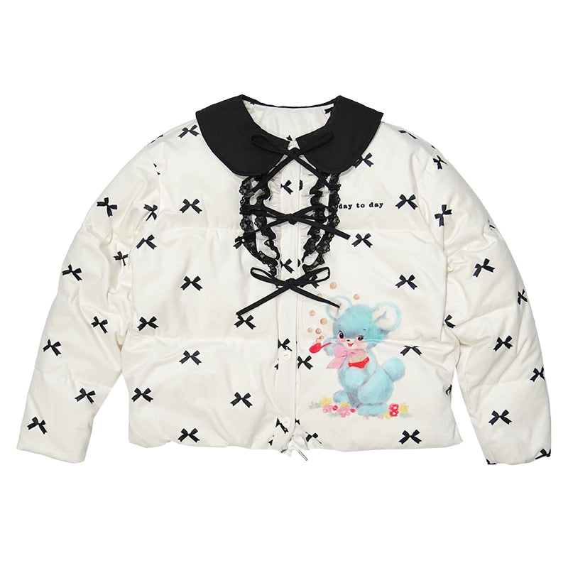 Daytoday_Vintage_Bow_Dot_Print_Teddy_Jacket_MISSTT