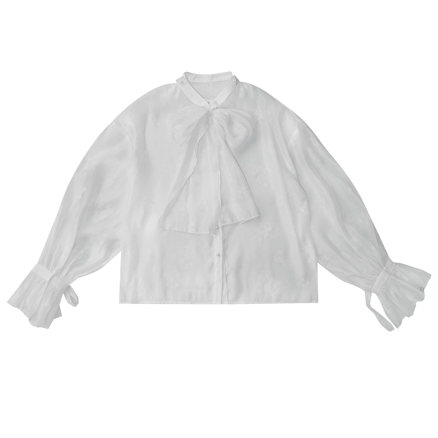 Daytoday_Vintage_Bow_Print_Puff_Sleeve_Blouse_MISSTT